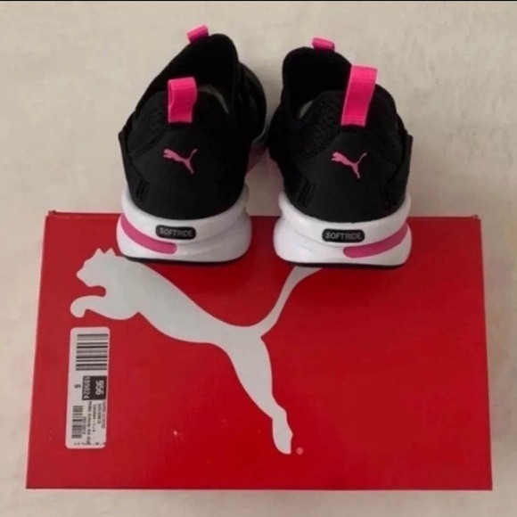 (NEW) PUMA Youth Girl’s Softride Rift Slip-On, Size: 4.5 (Youth Girl’s) - Picture 14 of 15